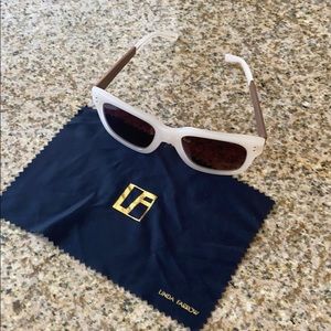 Linda Farrow $750 gorgeous lux sunglasses